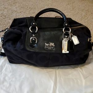 Coach Black Handbag.
